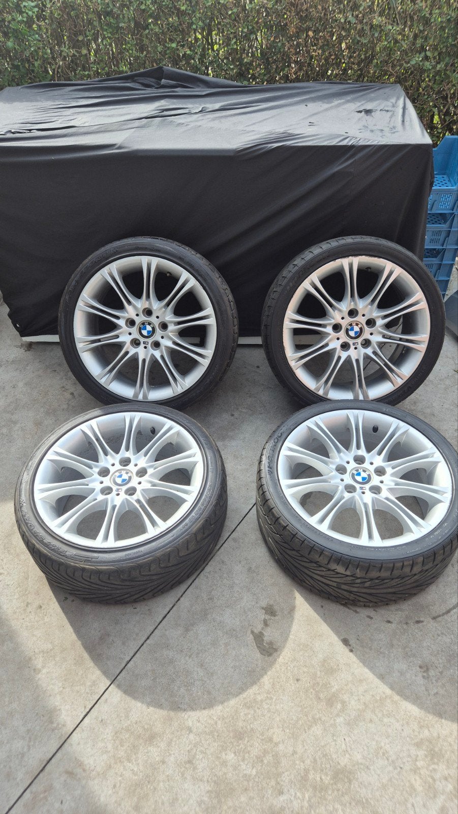 Jantes BMW Pack M 18 pouces + pneus, Autos : Pièces & Accessoires, Pneus & Jantes
