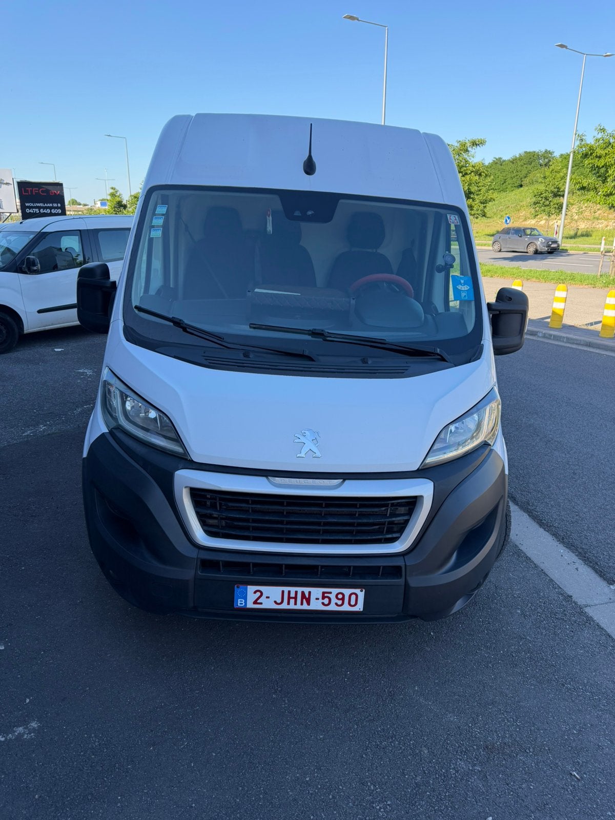 Peugeot Boxer-bestelwagen, 4 deurs, Euro 6, 4 cilinders, Wit