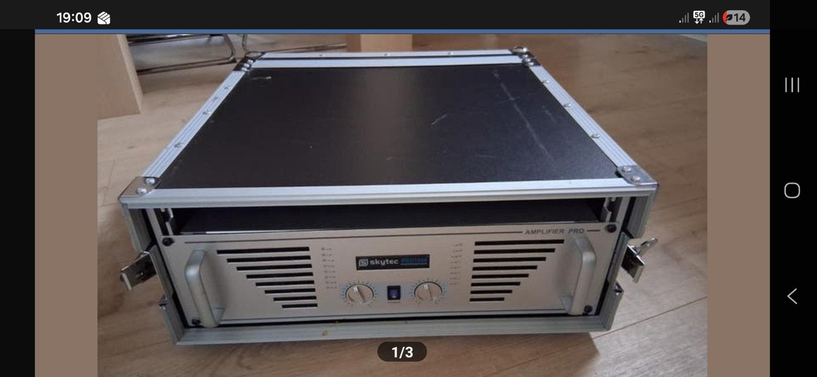 DJ versterker in stevige flightcase, Muziek en Instrumenten, Dj-sets en Draaitafels, Ophalen