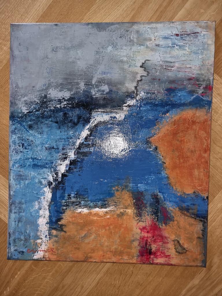 Jan Cremer  Olieverf op doek, Ophalen