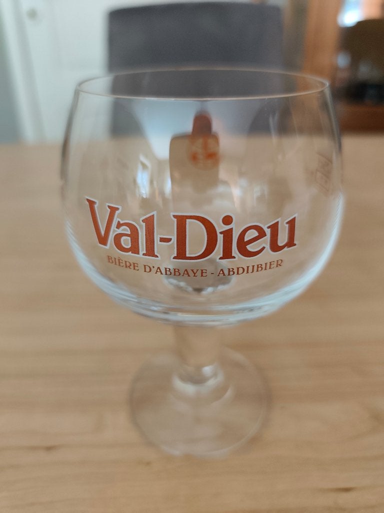 Verre à bière Abbaye de Val-Dieu. Neuf!, Verzamelen, Glas en Drinkglazen, Nieuw, Bierglas, Ophalen