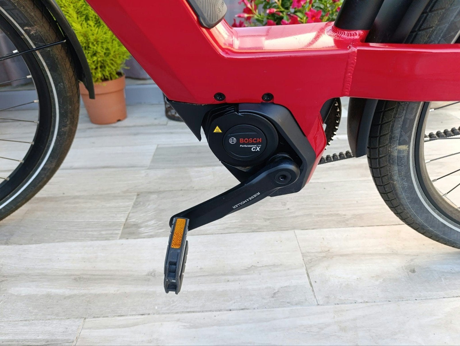 electrischw fiets riese muller bosch motor, Fietsen en Brommers, Ophalen