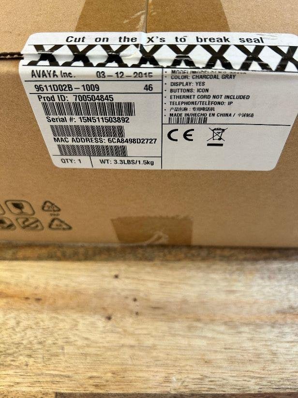 ☎️ NIEUW Avaya 9611G 9611 Gigabit IP 700480593 ☎️, Ophalen of Verzenden, Nieuw