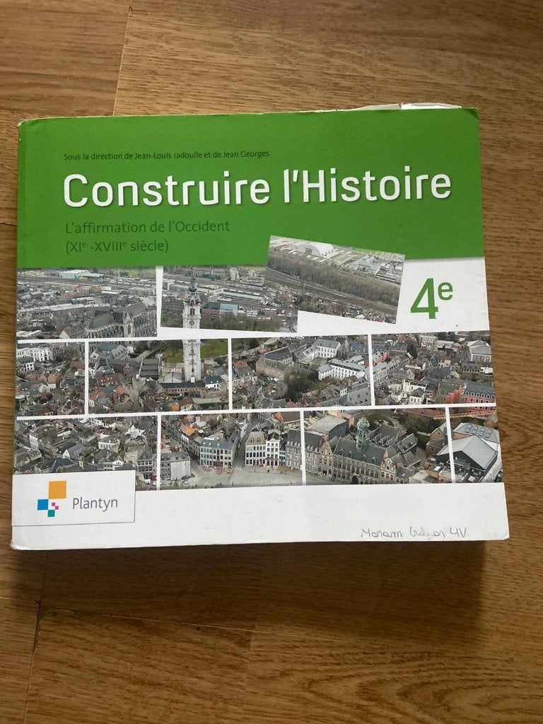 construire l'histoire 4, Histoire, Plantyn, Comme neuf, Enlèvement