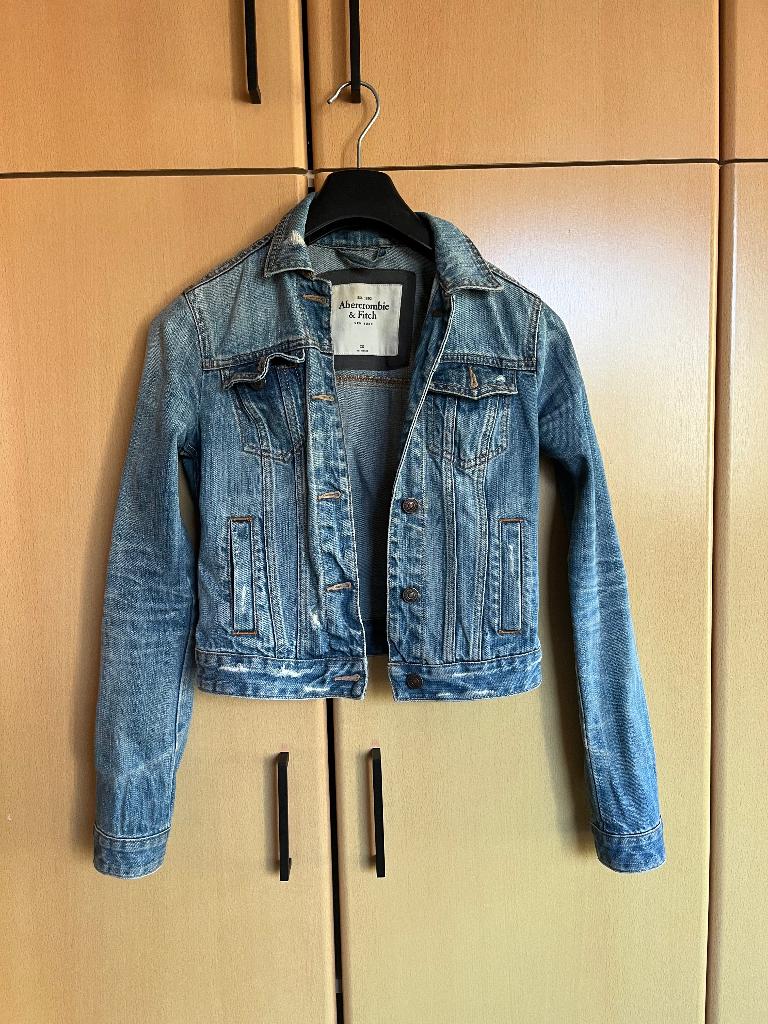 Jeans jas, Enlèvement, Taille 34 (XS) ou plus petite, Porté, Bleu