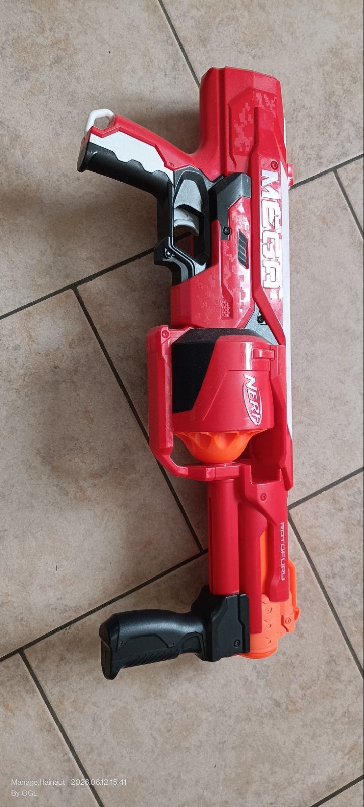 Nerf Rottofury, Enlèvement ou Envoi