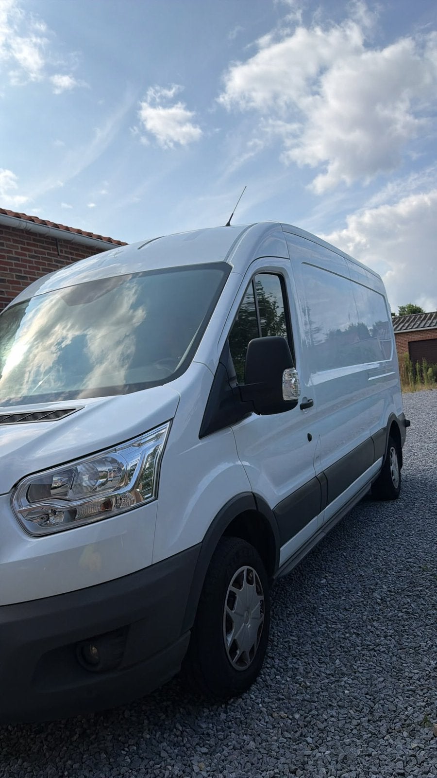 Ford transit, Auto's, Wit, Particulier, Onderhoudsboekje, Te koop