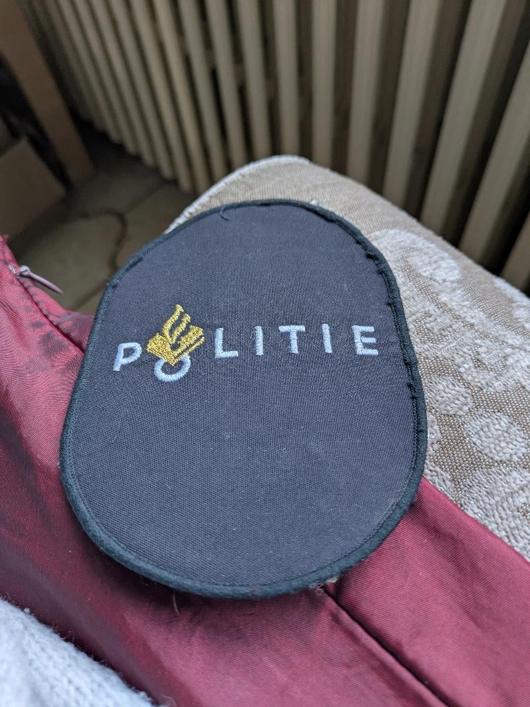 Badge politie verzamelobject, Ophalen of Verzenden, Rijkswacht