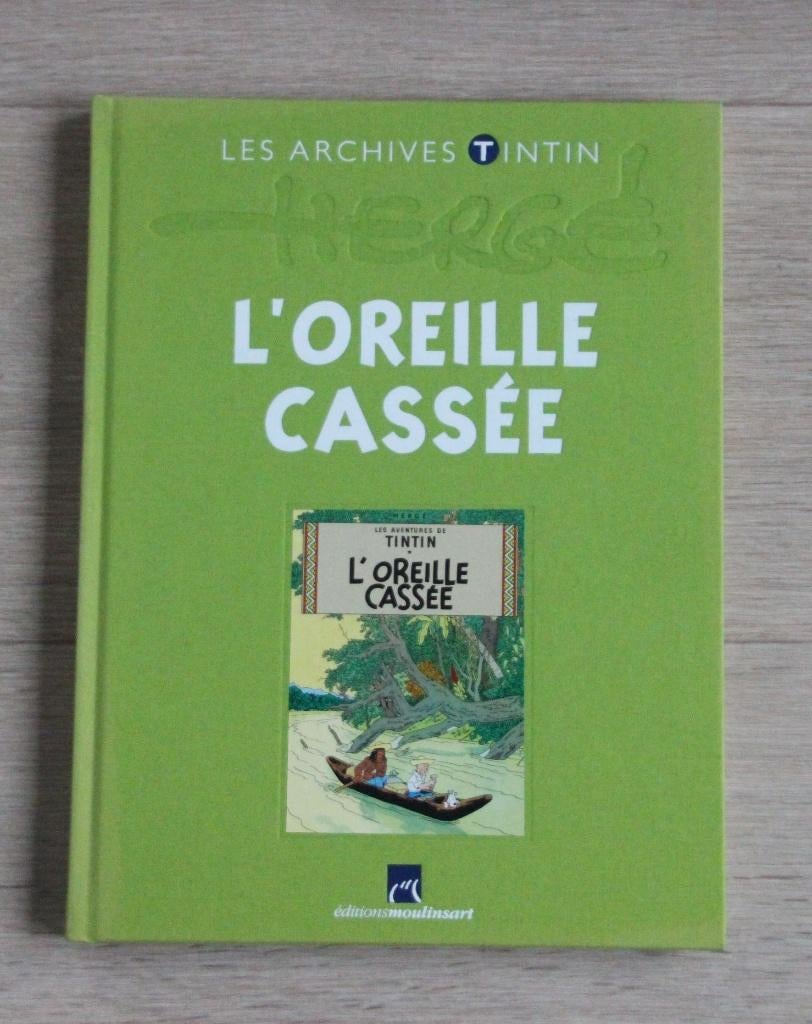 Les archives de Tintin L'oreille cassée Hergé Kuifje, Livres, Envoi, Comme neuf, Herge