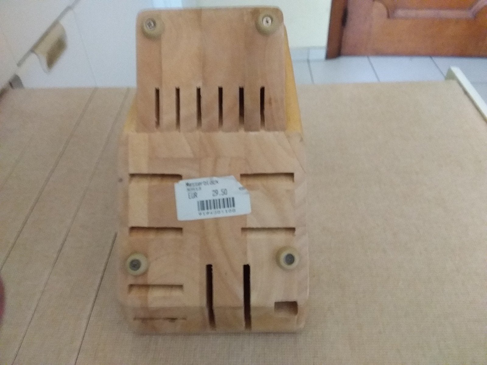houten mesblok, Huis en Inrichting, Ophalen