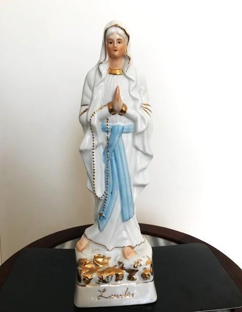 Vintage Onze-Lieve-Vrouw Porselein Lourdes H 31✨😍💑🤗👌, Antiek en Kunst, Ophalen of Verzenden