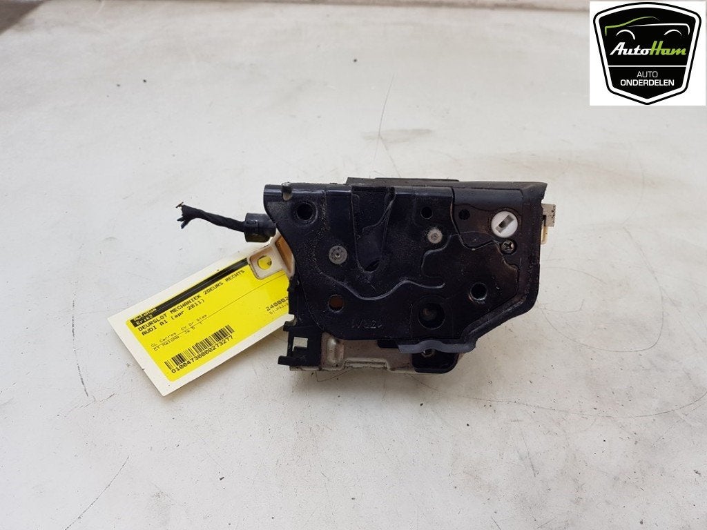 SERRURE DE PORTE RODS AVANT DROIT Audi A1 (8X1 / 8XK), Utilisé, Audi