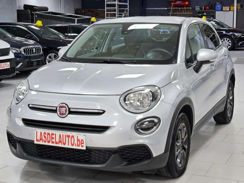 Fiat 500X 1.0i FireFly Carplay Cruise Gps CAMERA Clim Blue, Gebruikt, Bedrijf, SUV of Terreinwagen, Zilver of Grijs