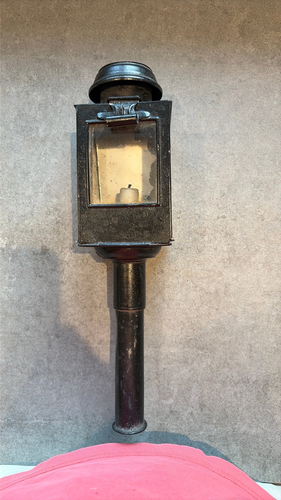 Lampe de cheminot ou militaire, Enlèvement