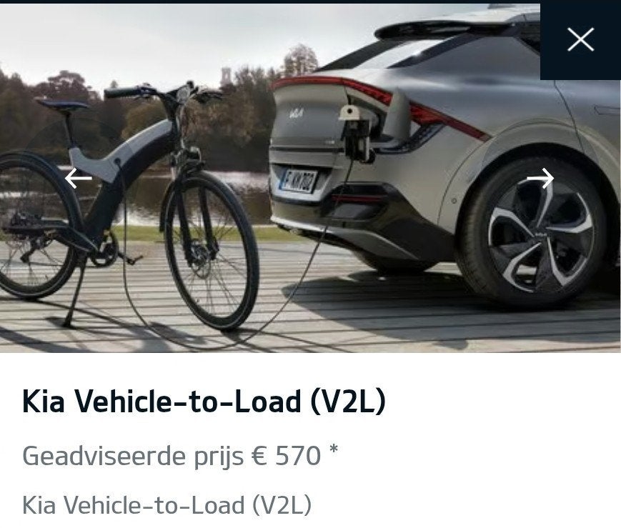 Kia EV6 Vehicle-to-Load (V2L), Auto diversen, Laadpalen, Ophalen