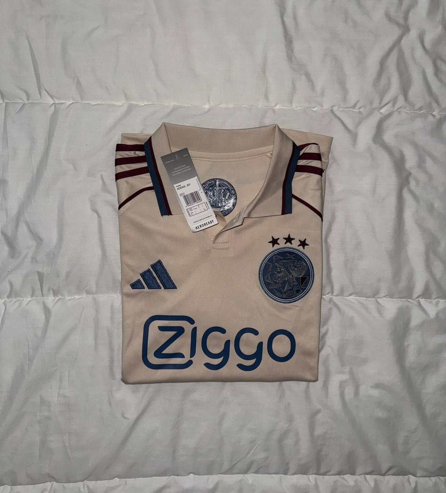 Maillot de foot, Sport en Fitness, Voetbal, Maat L, Ophalen of Verzenden, Zo goed als nieuw, Shirt