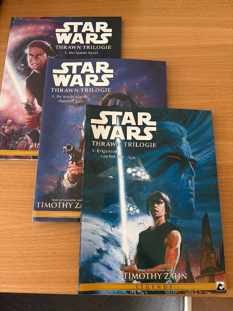 Star Wars Thrawn trilogie - nederlands, Boeken, Ophalen, Complete serie of reeks, Timothy Zahn, Europa