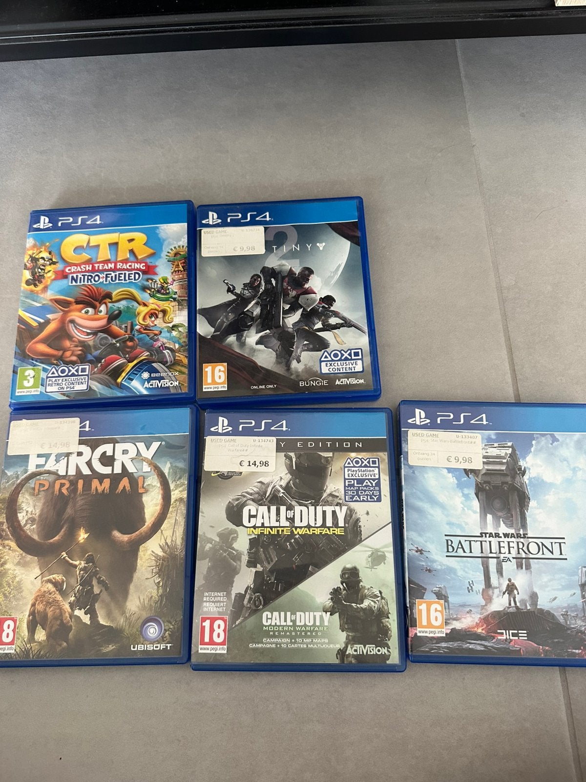 Groot lot ps4 games! Koopje!, Consoles de jeu & Jeux vidéo, Enlèvement ou Envoi, Comme neuf