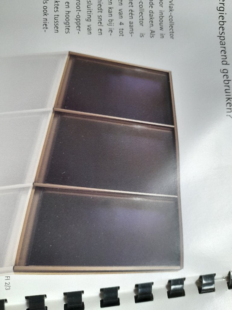 zonnecollector 6 m2 voor zonneboiler of zwembad, Tuin en Terras, Ophalen, Gebruikt, Verwarming