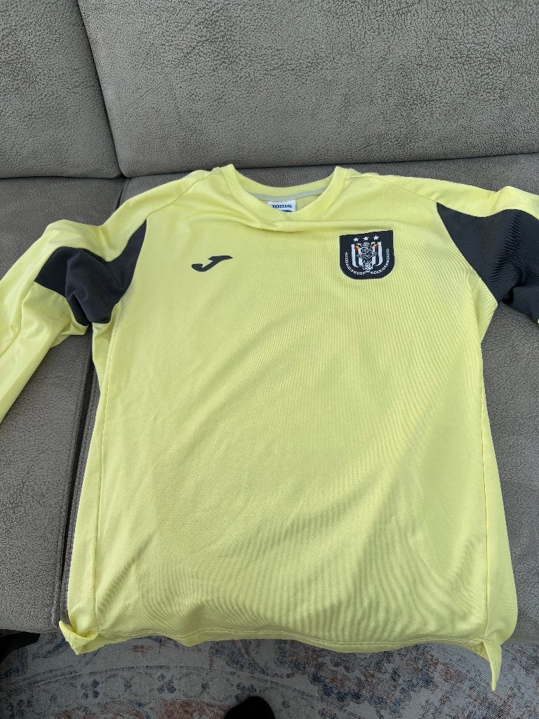 pull RSC Anderlecht geel, Kleding | Heren, Sportkleding, Ophalen, Andere, Geel, Voetbal