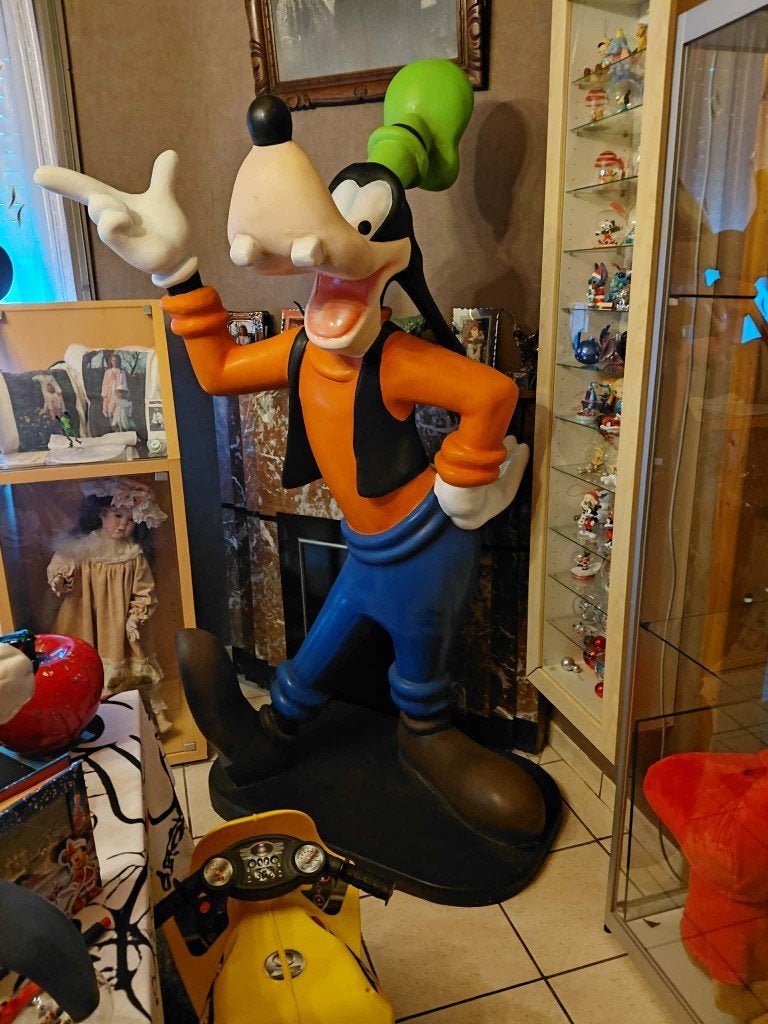 reuze GOOFY  190 cm groot, Collections, Disney, Enlèvement, Dingo ou Pluto, Neuf, Statue ou Figurine