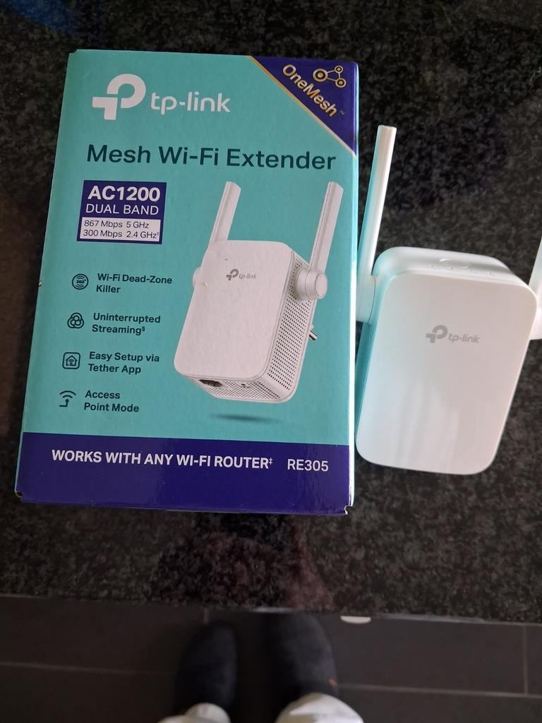 TP-link AC1200 wifi versterker, Computers en Software, Ophalen