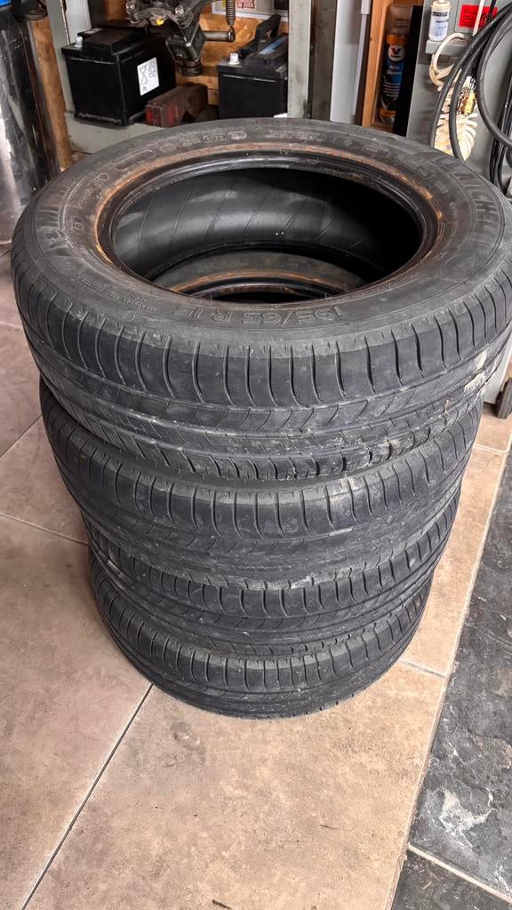 Banden 195 65 15 91T Michelin, Ophalen, Zo goed als nieuw