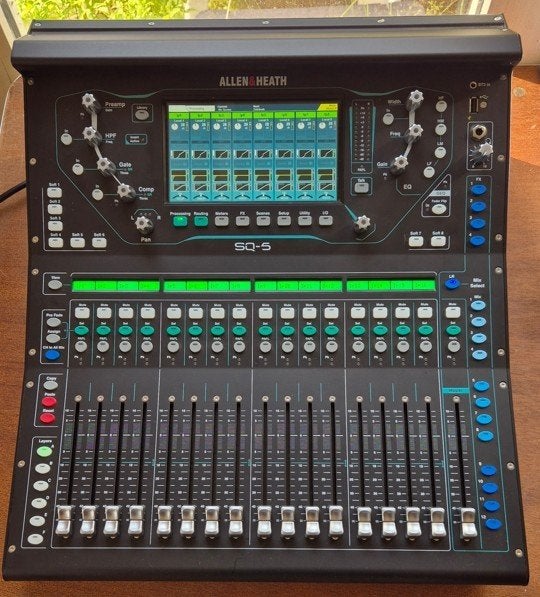Allen & Heath SQ5, Enlèvement, Comme neuf, Audio