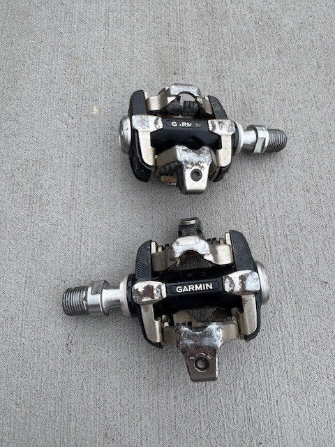 Garmin Rally XC100 pedaal powermeter, Fietsen en Brommers, Ophalen, Gebruikt, Crankstel of Pedalen