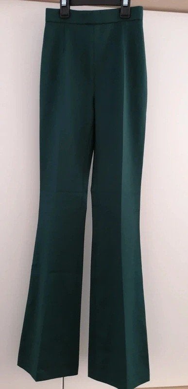 Geklede broek Pierre Balmain, Ophalen, Nieuw, Maat 34 (XS) of kleiner, Groen