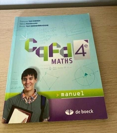 Cqfd maths 4e, Livres, Enlèvement ou Envoi