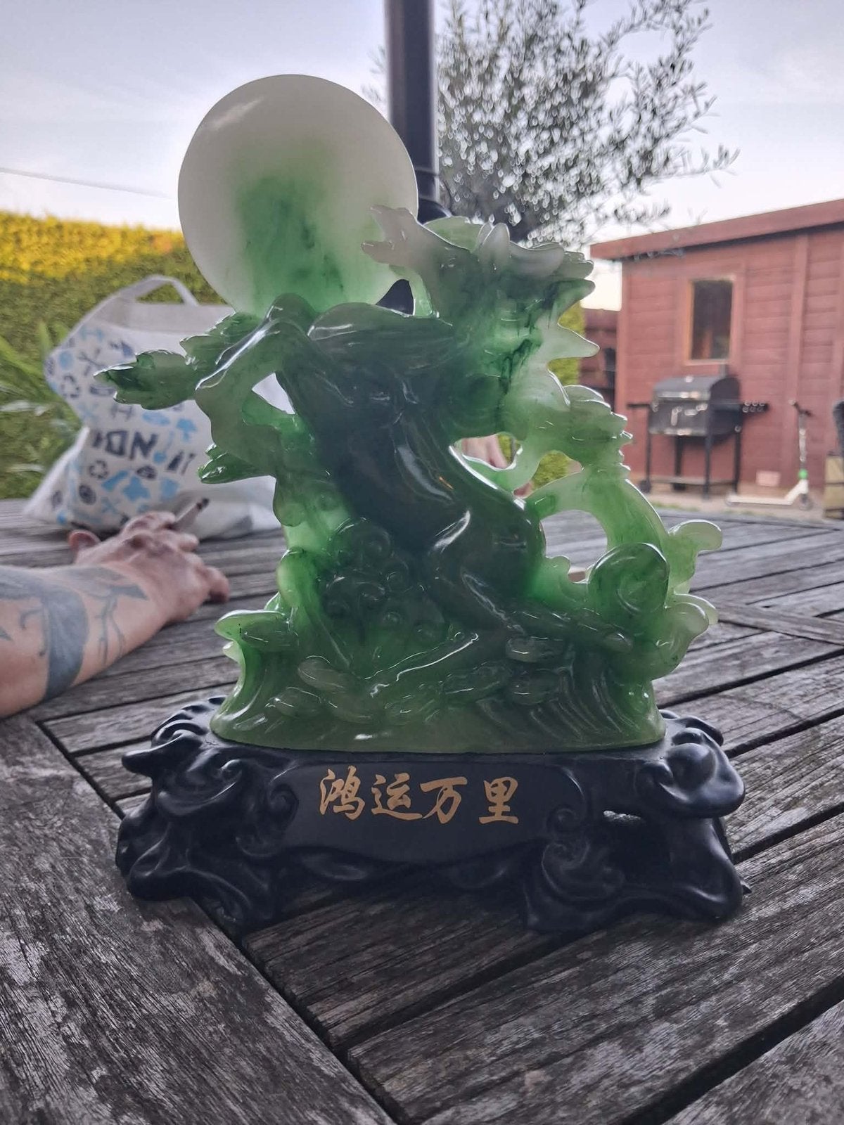 Te Koop: Jade Beeld, Antiek en Kunst, Ophalen, Beeld