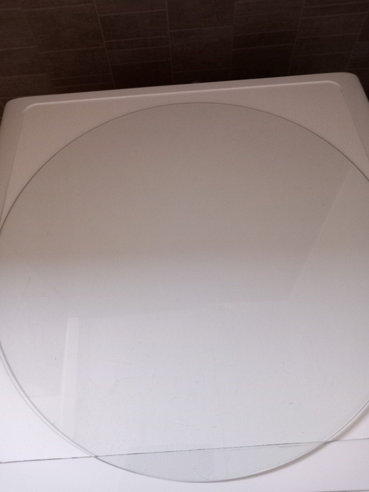 glas doorsnede 50cm, Ophalen, Glas