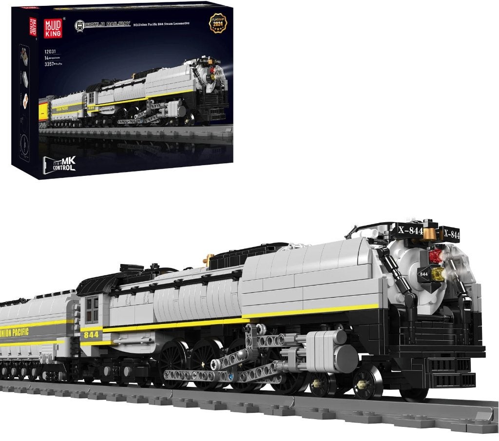 Mould King 12031 Union Pacific bouwstenen, Lego Primo, Ensemble complet, Comme neuf, Enlèvement
