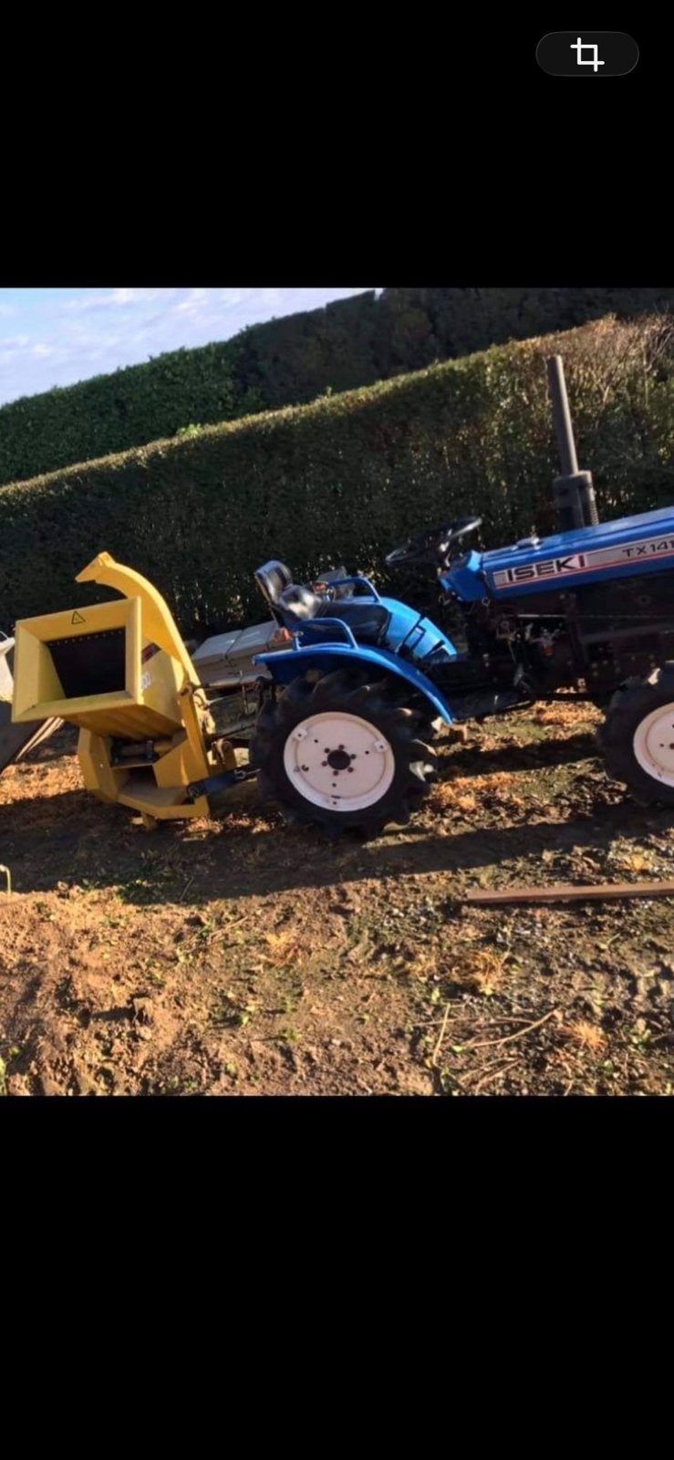 Iseki tx1410 avec broyeur et fraise rotative, Zakelijke goederen, Ophalen, Gebruikt, Overige merken, 7500 tot 10000