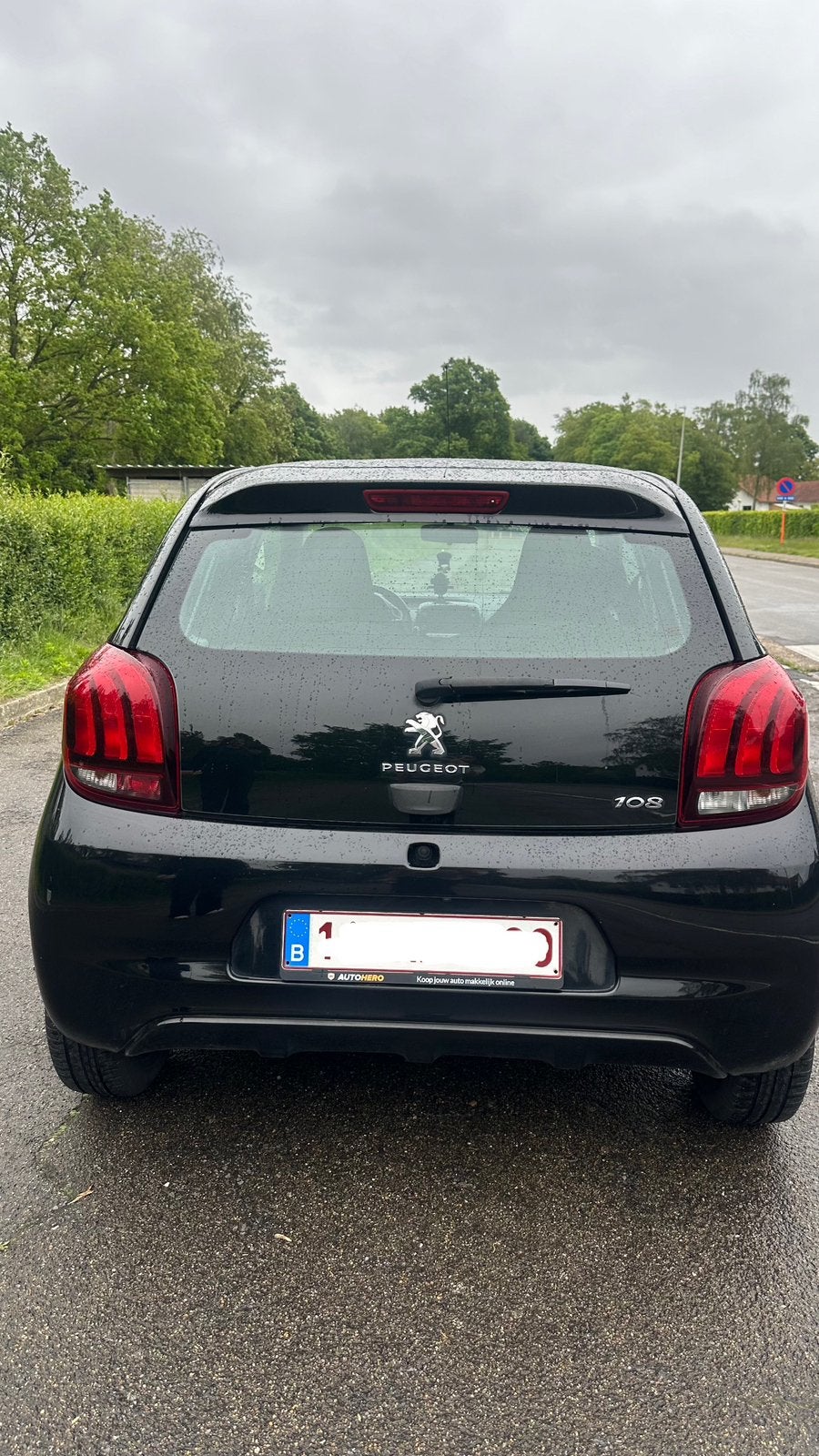 Peugeot 108, Euro 5, Start-stop-systeem, Zwart, 5 deurs