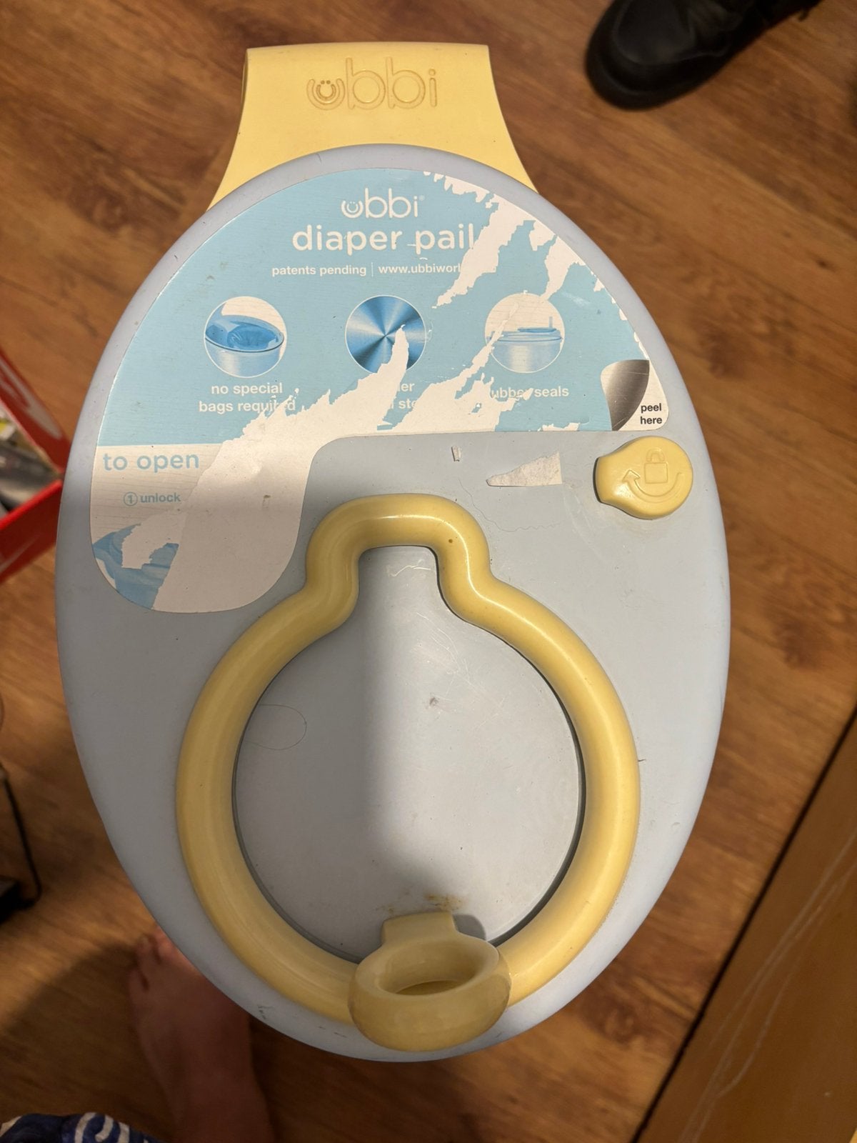 Luieremmer ubbi, Ophalen, Gebruikt, Luieremmer