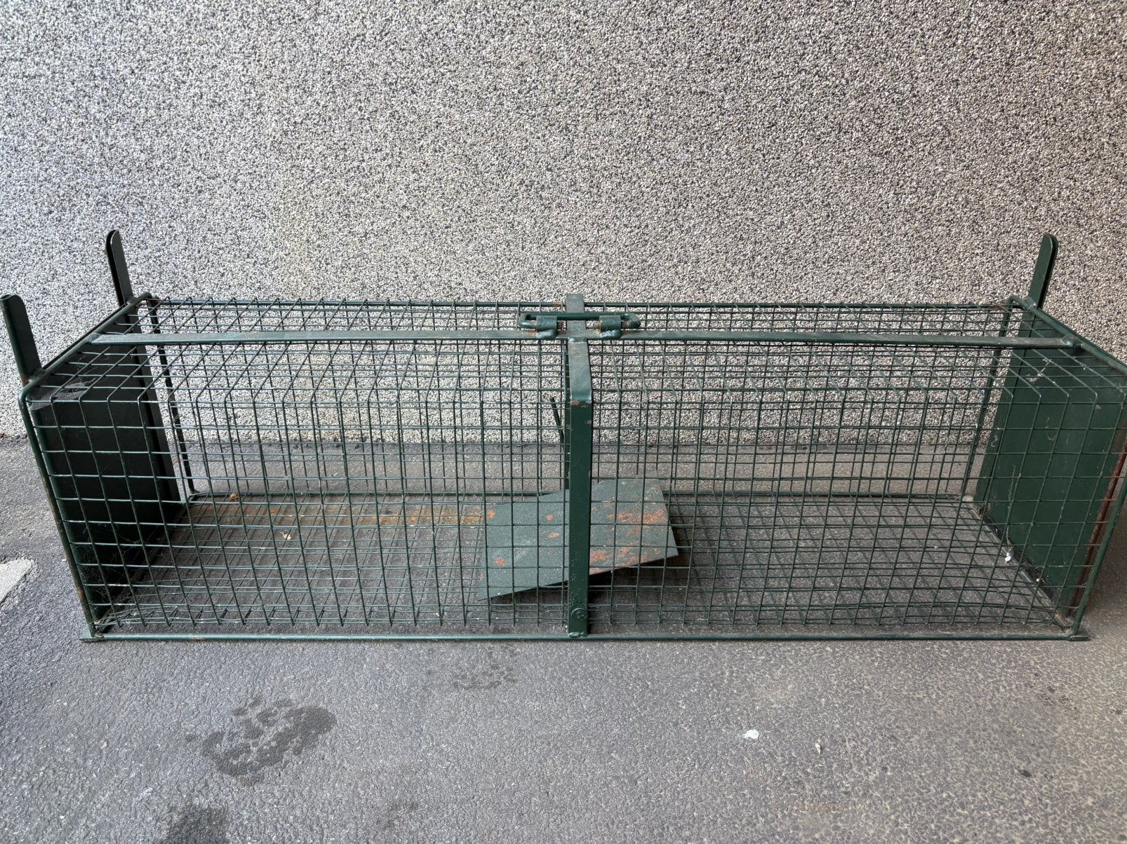 Vangkooi, Ophalen, Zo goed als nieuw
