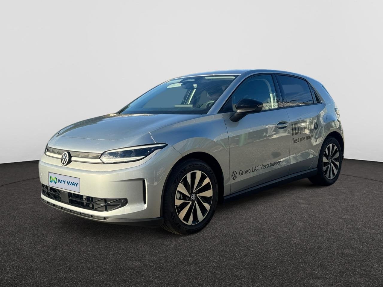 Volkswagen ID.Polo 52 kWh Edition One Life, Auto's, Automaat, Elektrisch, Zilver of Grijs, Te koop