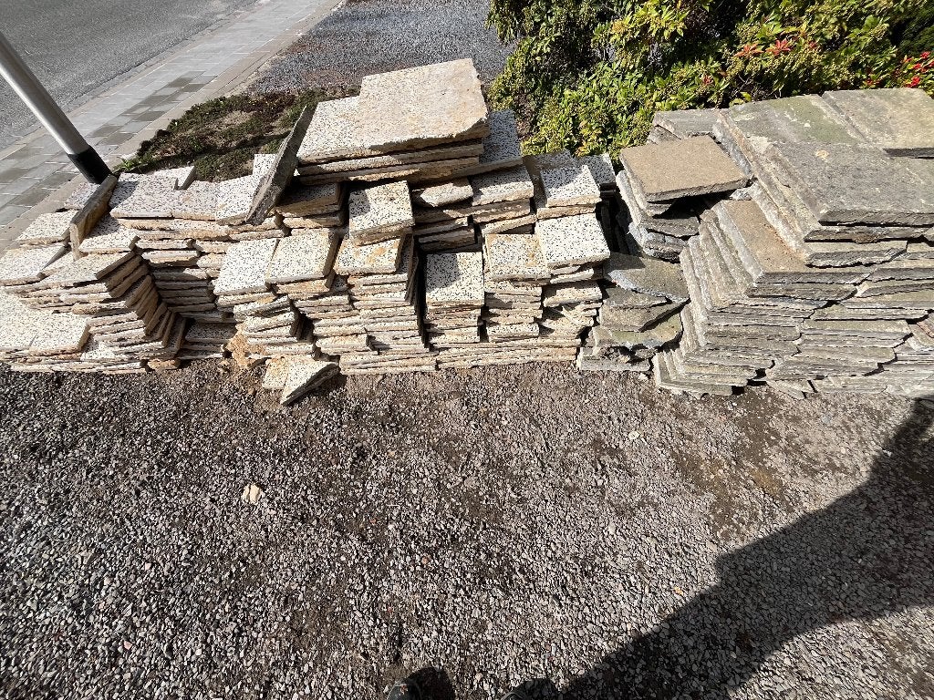 25 vierkante meter bomarbre spikkelvloer, Doe-het-zelf en Bouw, Ophalen, Gebruikt, 10 m² of meer