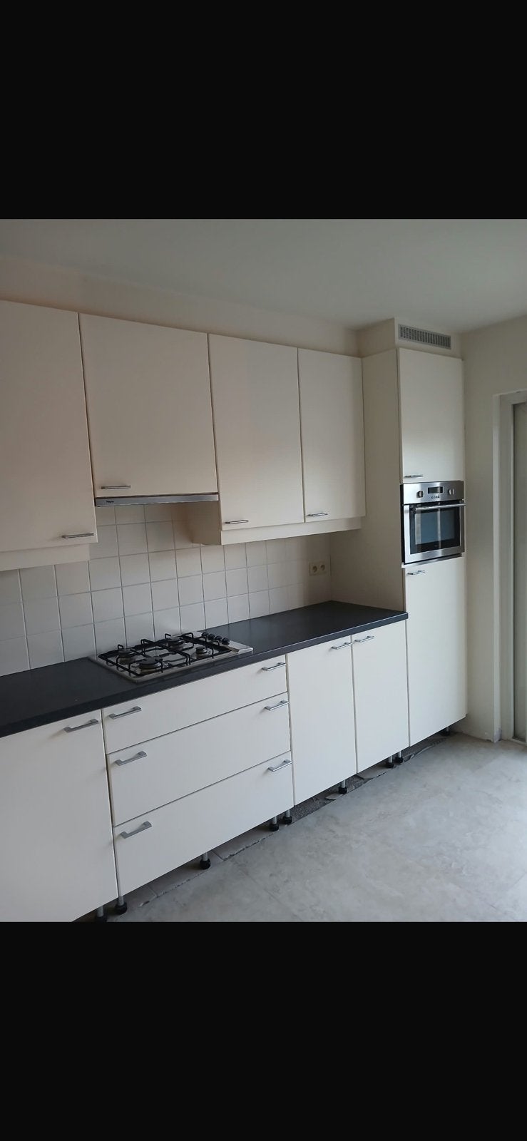 Hoekkeuken wit, Huis en Inrichting, Keuken | Complete keukens, Ophalen, Zo goed als nieuw, Wit, Hoekkeuken