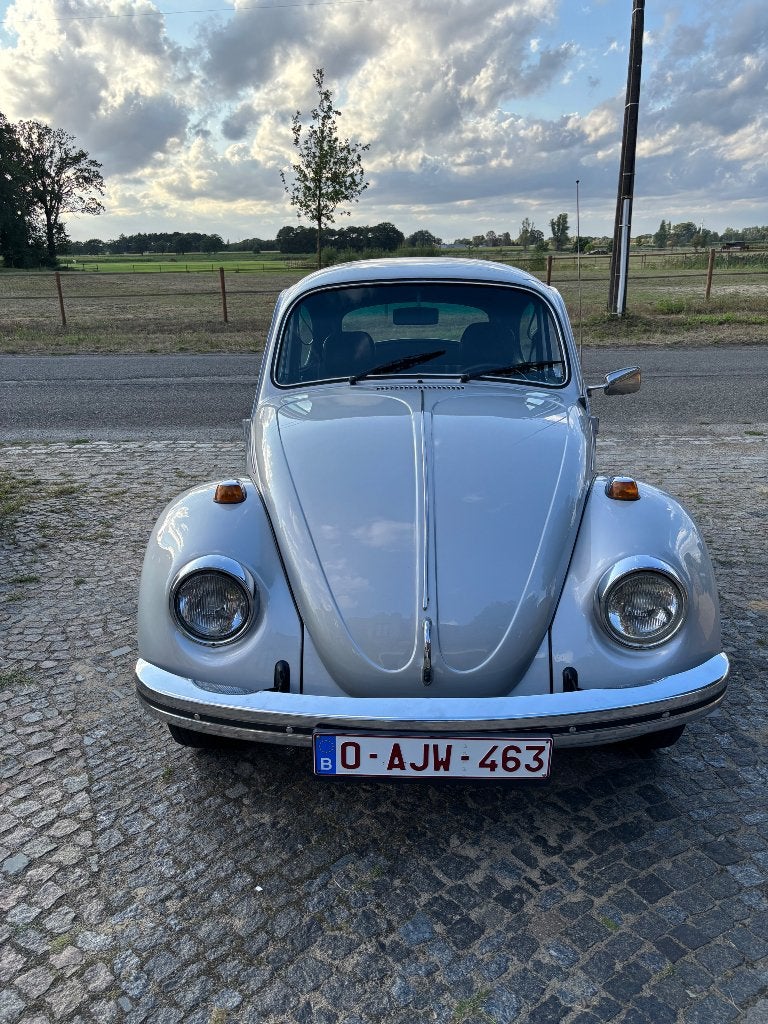 Volkswagen kever, Auto's, Leder en Stof, Handgeschakeld, Particulier, Zilver of Grijs