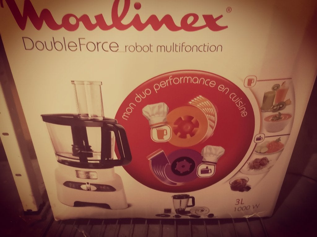Robot de cuisine Moulinex, Enlèvement