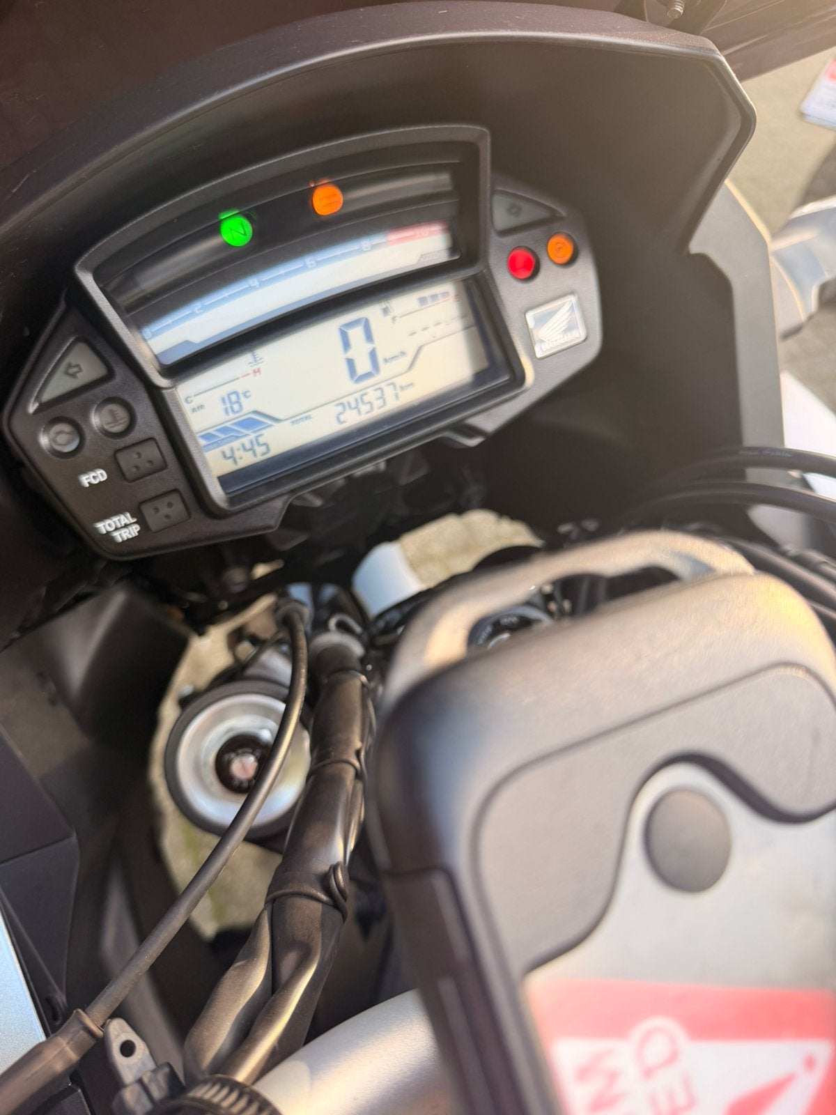Honda VFR1200X Crosstourer DCT, Motoren, Handvatverwarming, Bedrijf, Toermotor