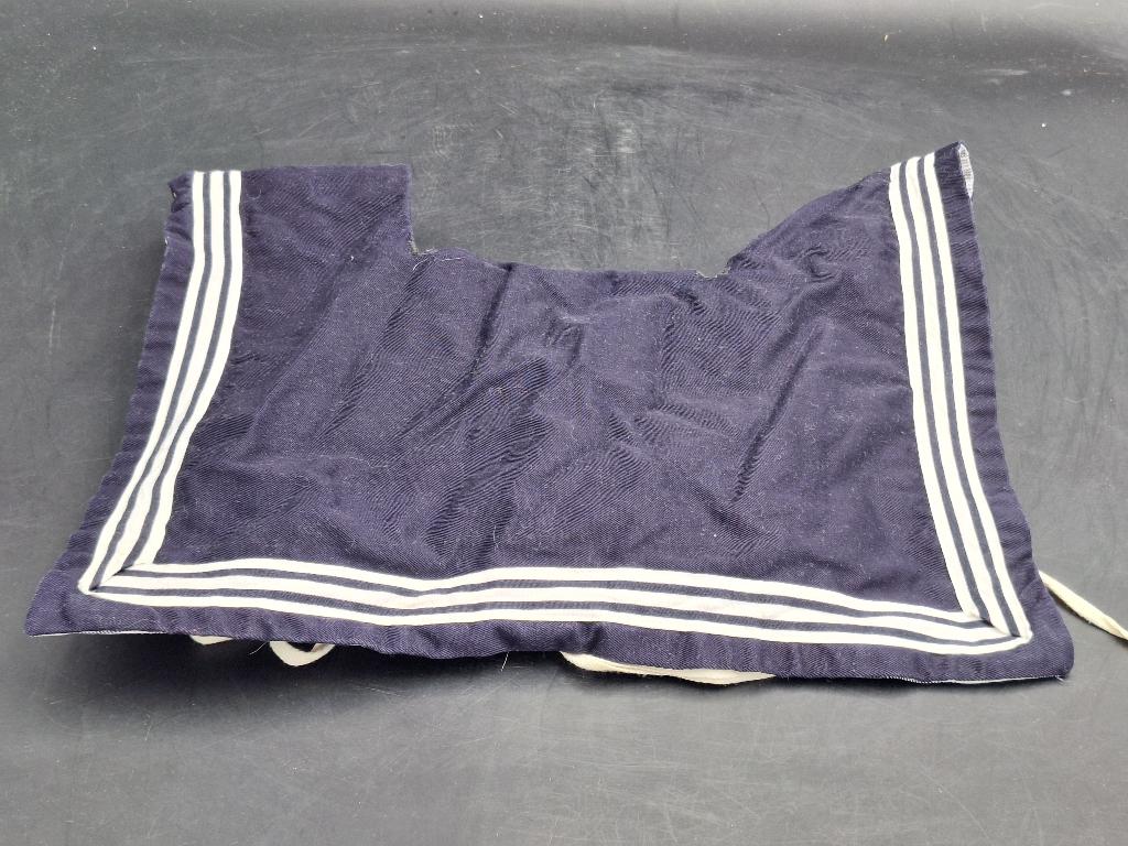 oude Marine kraag, 1950, Verzamelen, Militaria | Algemeen, Ophalen of Verzenden, Marine, Kleding of Schoenen