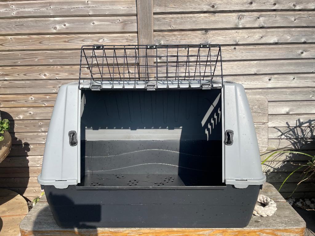 Honden transportbak, Dieren en Toebehoren, Ophalen, Zo goed als nieuw