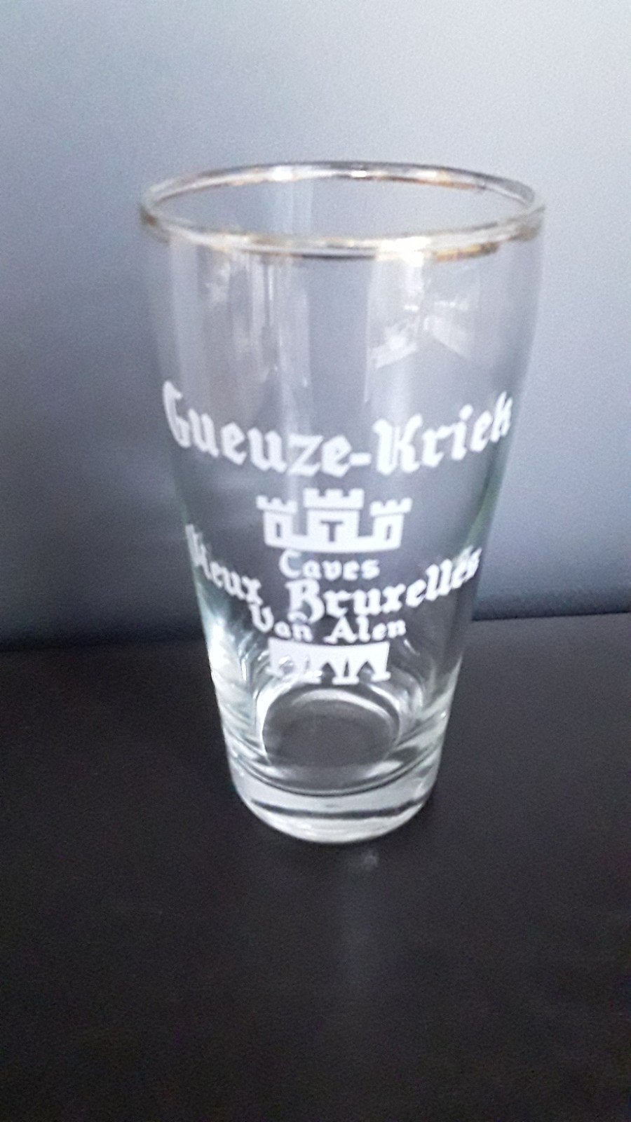 Oud geuze glas, Verzamelen, Ophalen of Verzenden