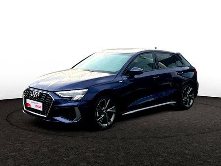 Audi A3 Sportback Audi A3 Sportback S line 30 TFSI 81(110) k, Auto's, Automaat, Parkeersensor, Blauw, 124 g/km