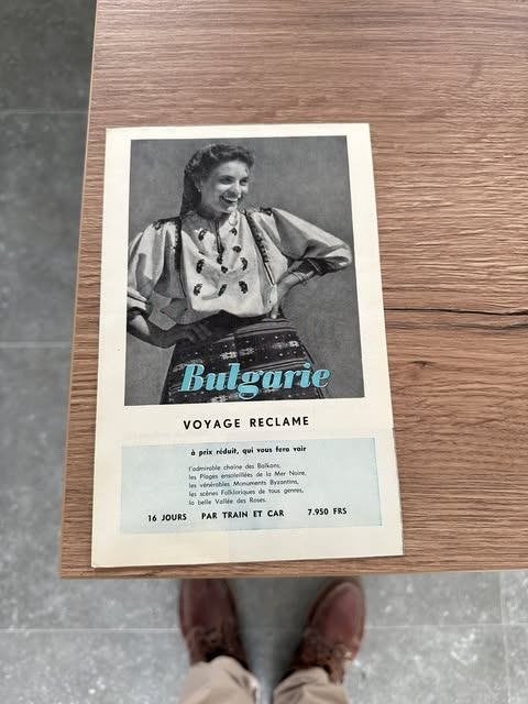 dossier publicitaire bulgarie voyage, Livres, Catalogues & Dépliants, Enlèvement ou Envoi, Neuf, Dépliant