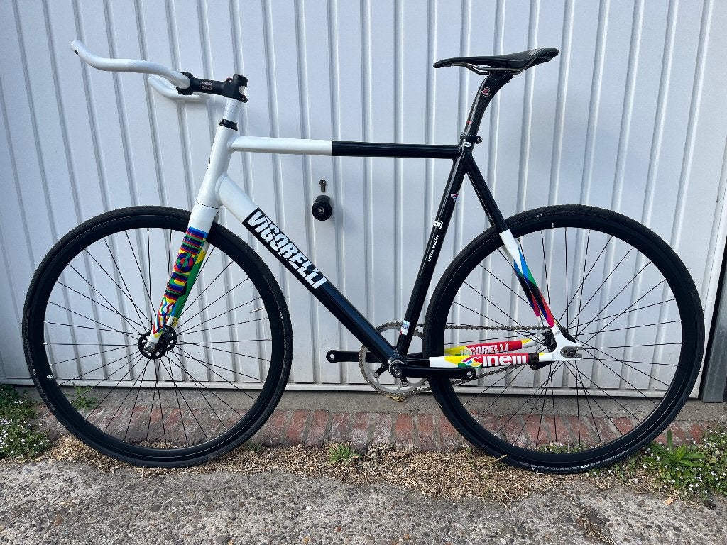 Cinelli Vigorelli Kaléido, Autres marques, Frein à rétropédalage, Aluminium, 57 à 61 cm